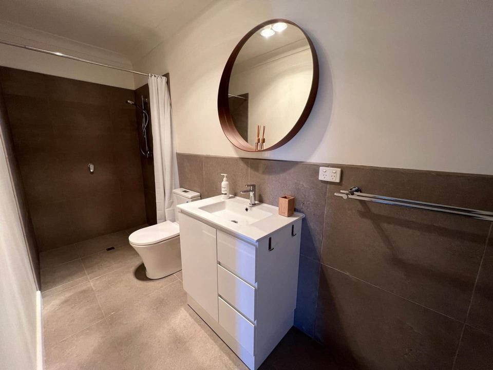 Renovated ensuite bathroom