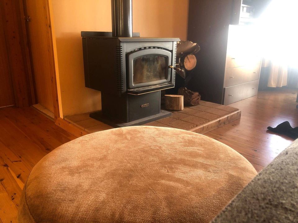 Combustion heater for cosy winter nights